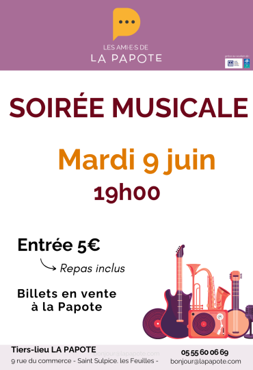 soirée musicale - panneau lumineux (1)